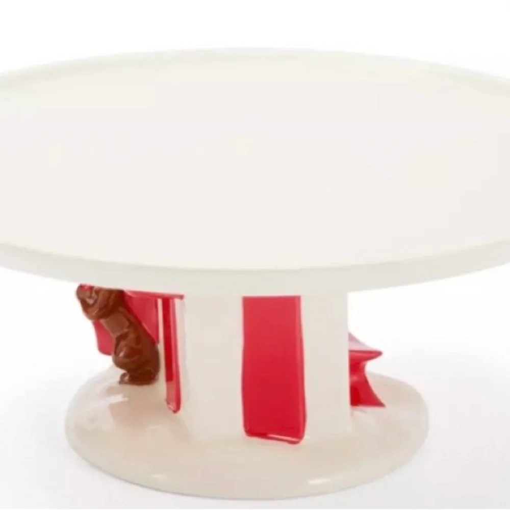 Disney Store Chip 'n' Dale Cake Stand - Red and White NEW - Picture 4 of 4
